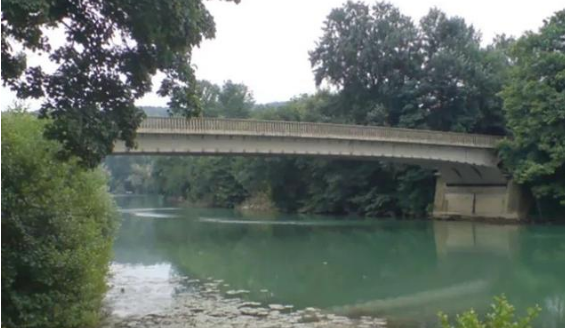 大跨度桥梁方案资料下载-法国的Luzancy大桥,优雅的单跨大跨度桥梁