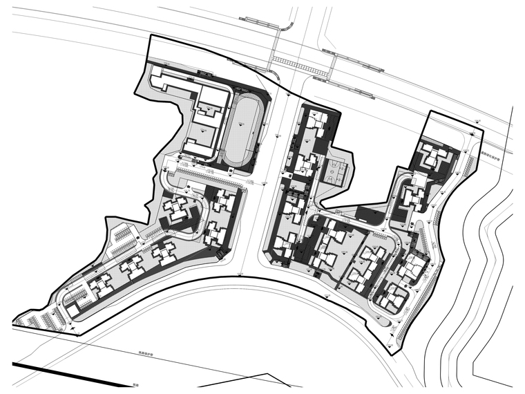 西南室外附属工程图集资料下载-[贵州]安置房室外景观工程图纸