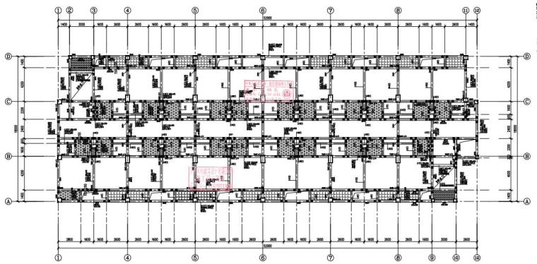6层钢结构宿舍楼资料下载-[贵州]6层框架结构宿舍楼结构施工图2020