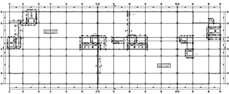 地下室混凝土施工图工艺资料下载-负一层框架结构人防地下室结构施工图2019
