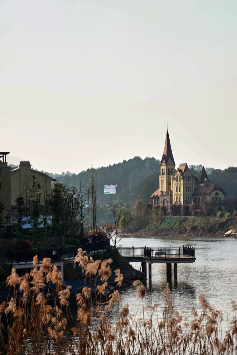 重庆中海·黎香湖别墅区景观