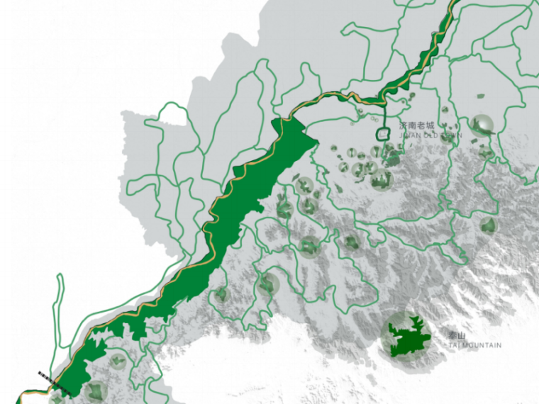 城市生态水景公园方案设计资料下载-[山东]生态文化滨河公园景观方案设计汇报