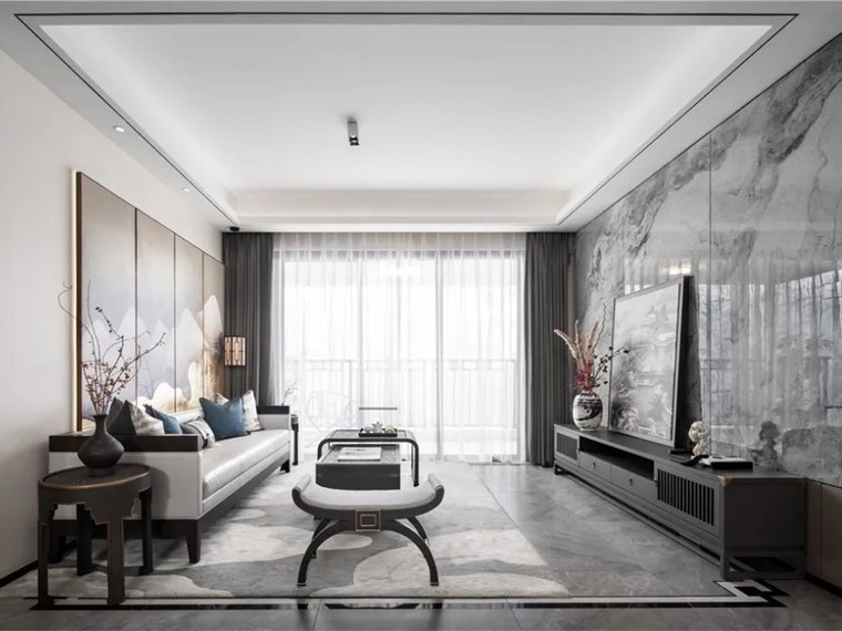 南宁东方美学的住宅空间