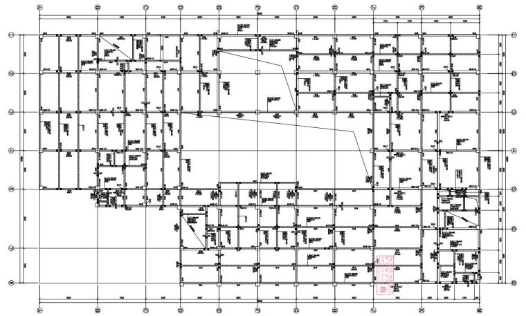 房屋框架su资料下载-[贵州]3层框架结构书院结构施工图2020 PDF