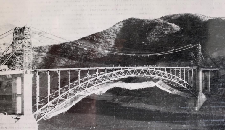[四川]主跨181m钢桁架拱桥拆除安全施工方案_3