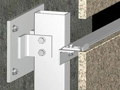 单肢短槽式,双肢短槽式,钢销式,通槽式干挂法,小单元式干挂法,背栓