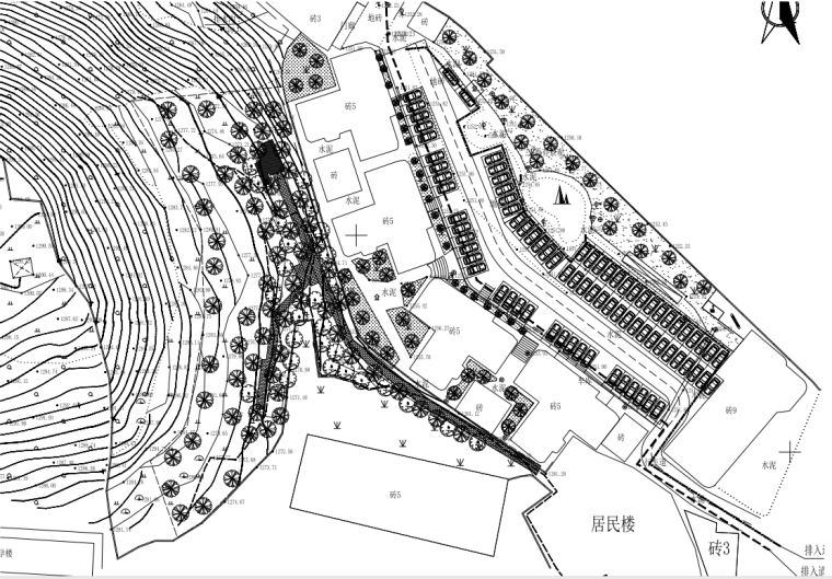 老旧小区建筑施工图资料下载-[贵阳]老旧小区配套基础设施施工图