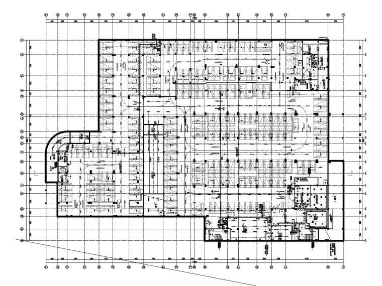 新旧民规对比系列资料下载-[贵州]小学地下室电气施工图（新版民规）