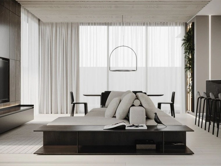 乌克兰215㎡简约之家