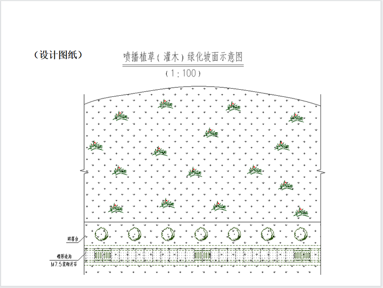 喷播植草防护施工资料下载-防护工程造价实战喷播植草绿化课件PPT