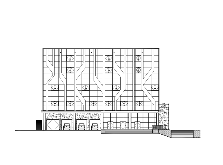 10层停车楼建筑设计资料下载-新建立体停车库建筑
