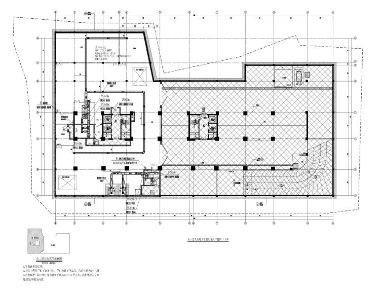 地下室三层换撑方案资料下载-[贵州]三层地下室人防通风设计图纸2020