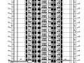 重庆17层住宅商业人结构施工图CAD含建筑图