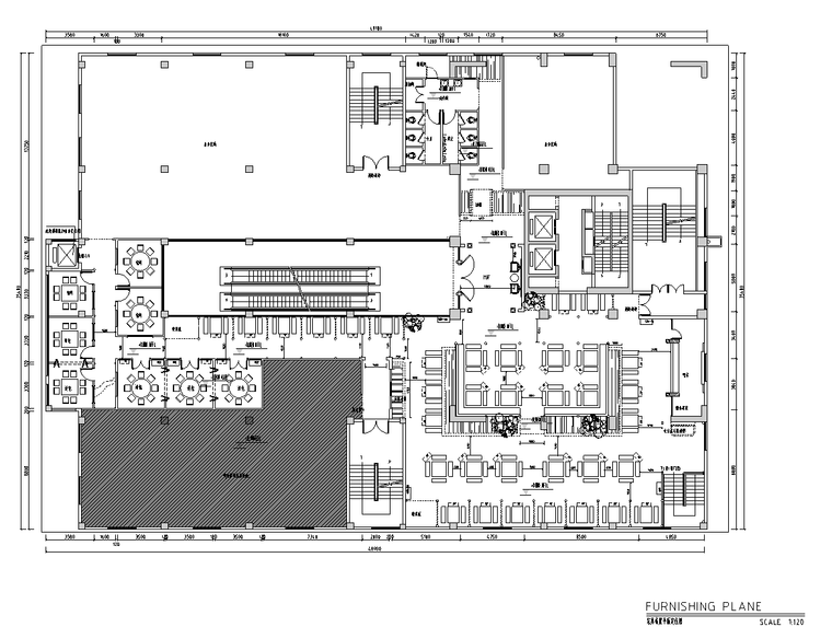 简约欧式连锁火锅店资料下载-小龙坎绵阳二店连锁火锅店装修施工图设计