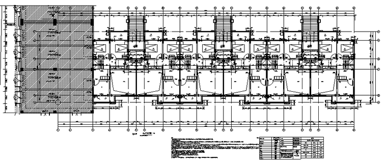 别墅建筑含cad资料下载-某叠拼联排别墅混凝土结构施工图CAD含建筑