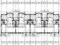 重庆四层联排别墅结构施工图CAD含建筑图