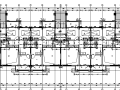 某6户联排别墅混凝土结构施工图CAD含建筑图