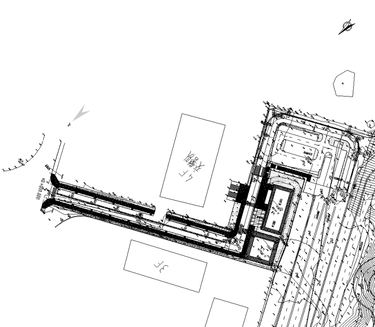 施工图建筑材料资料下载-[贵州]驾考中心道路交通施工图含招标文件