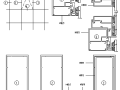 隐框玻璃幕墙标准截面节点大样施工详图CAD