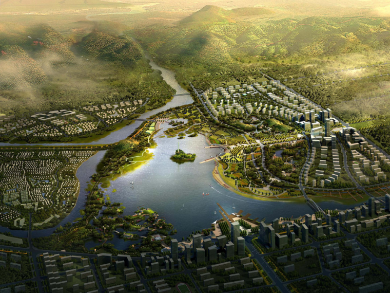 生态公园规划设计项目资料下载-[湖南]现代滨海生态公园规划方案设计