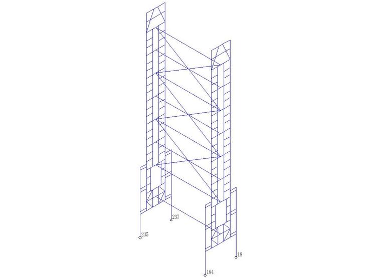 立体车库钢筋施工方案资料下载-立体车库计算模型计算书(Word,223P)