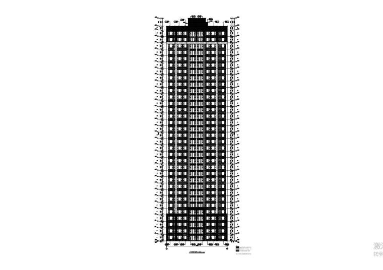住宅楼图纸pdf资料下载-[贵州]一梯四户住宅楼施工图纸CAD2019