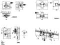 明框玻璃幕墙节点大样施工详图CAD