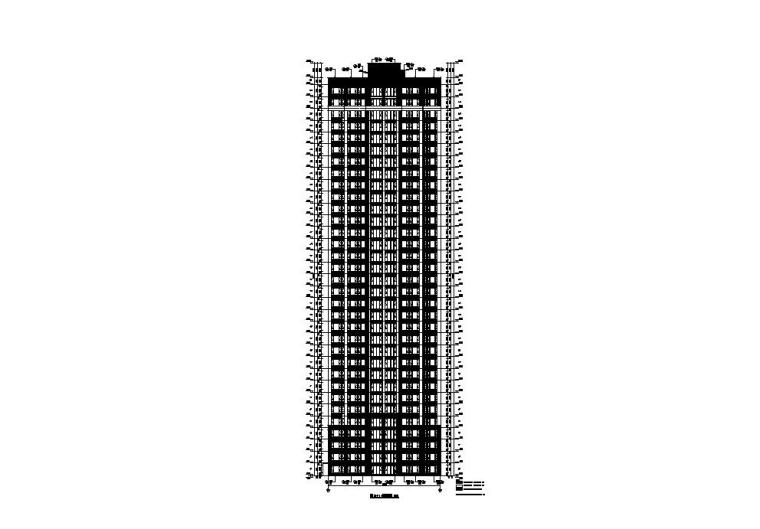 高层施工报告资料下载-[贵州]高层住宅楼施工图纸CAD2019