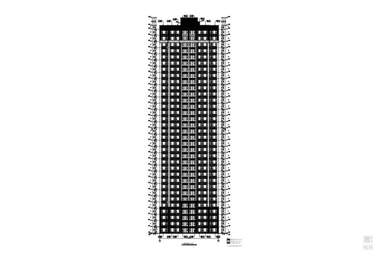 三十三层住宅楼给排水资料下载-[贵州]高层三十三层住宅楼施工图纸CAD2019