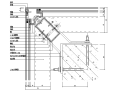 多种半隐型玻璃幕墙节点大样图CAD