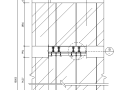 多种吊挂式玻璃幕墙节点大样图CAD