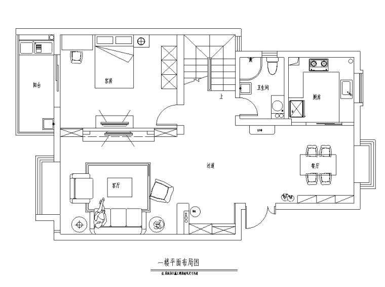 地中海风格别墅案例资料下载-地中海风格2层整体家居装修施工图设计