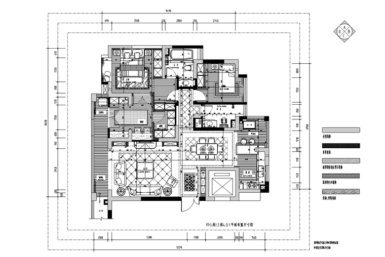 二居室家装效果图下载资料下载-二居室家装设计完整施工图+高清效果+实景