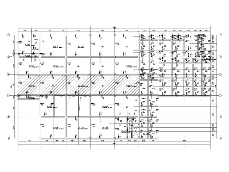 锚杆框架施工图资料下载-(-5+5)层框架结构停车场结构施工图2020CAD