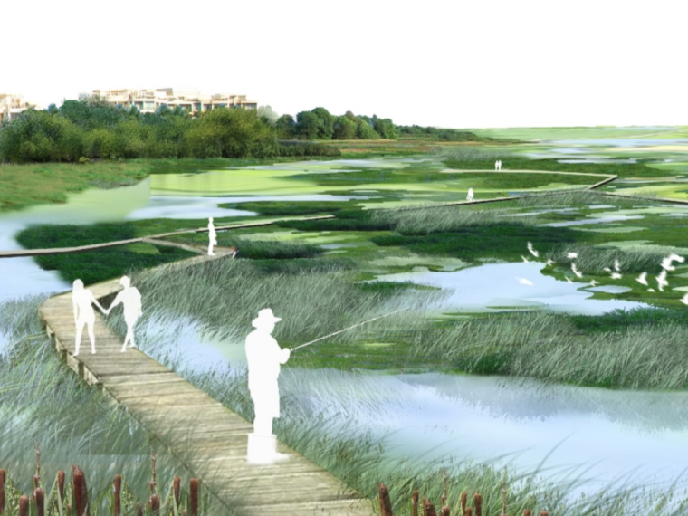 生态湿地规划设计资料下载-[江西]知名湿地生态公园概念规划方案
