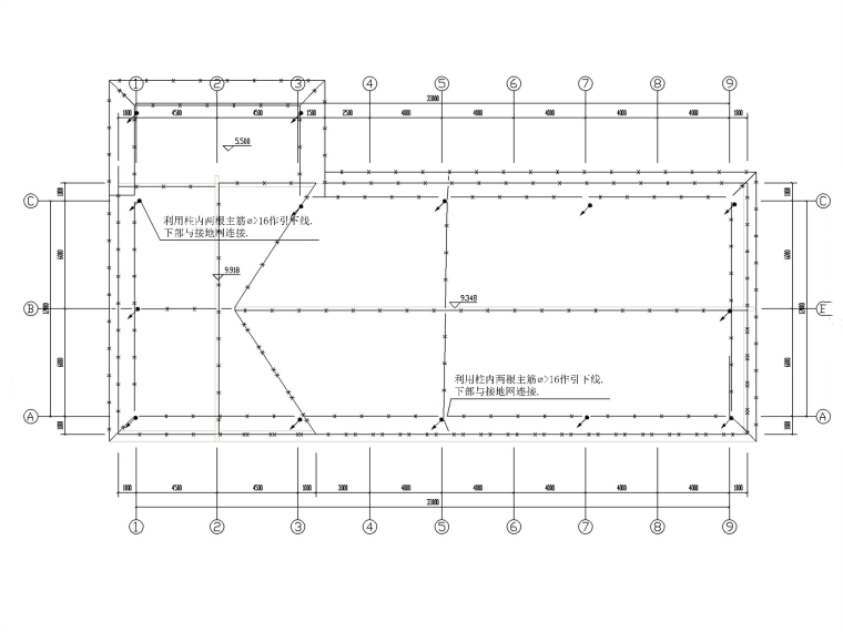 食品交易中心钢结构设计资料下载-[贵州]蔬菜交易中心强电图纸