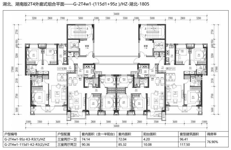 研发标准化户型资料下载-地产公司高层+洋房标准化户型研发PDF