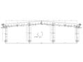 单层门式刚架结构仓库结构施工图2020CAD