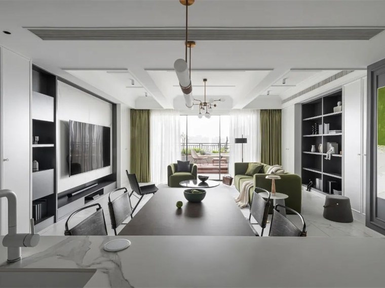 成都美式极简风的住宅