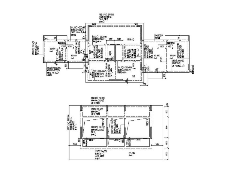 4#楼屋顶机房层梁板平法施工图.jpg