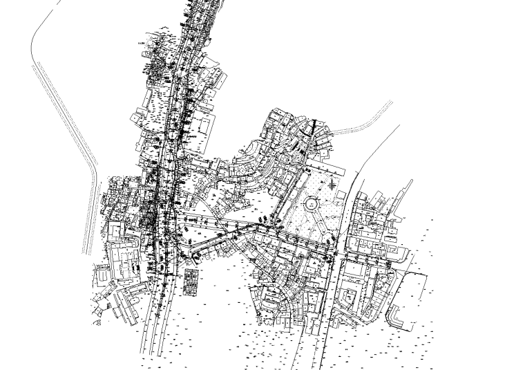 小区施工道路资料下载-老旧小区改造配套设施道路工程施工图(2021)