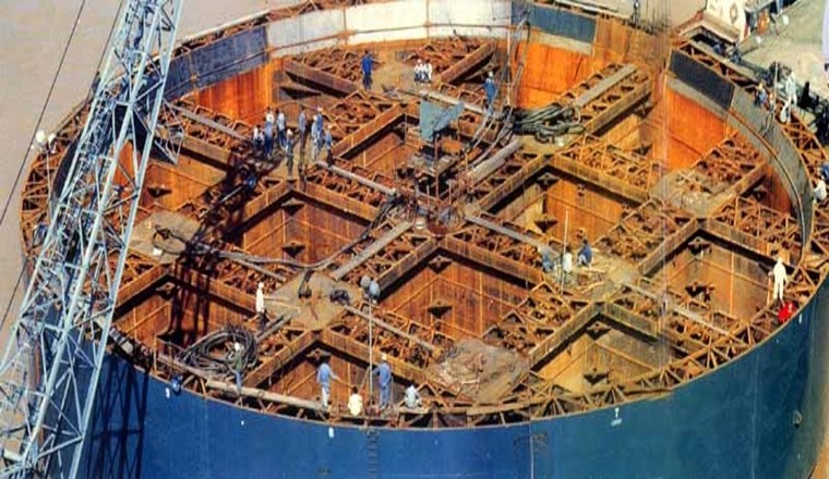 沉井基础的组成,验算及施工技术