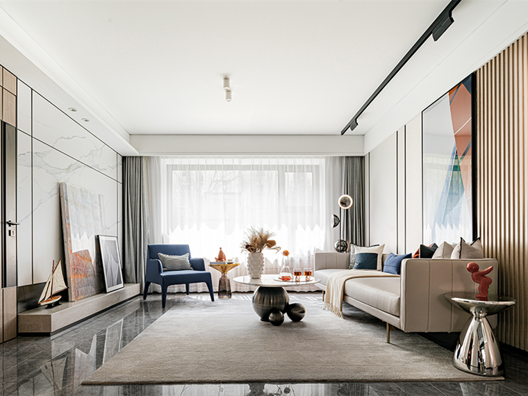 天津上东金茂悦样板间