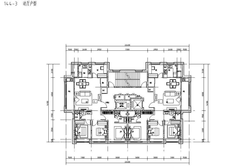 北方54m以上高层住宅标准化户型库 12个 (3).jpg