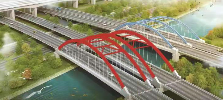钢系杆拱桥施工方案资料下载-杭绍台高速杭甬运河系杆拱桥垮塌，什么原因