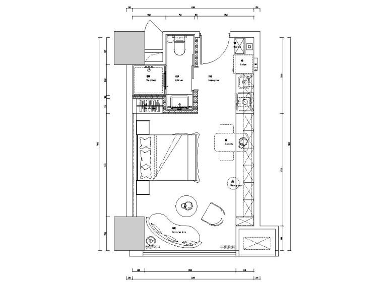 公寓soho研究资料下载-[四川]SOHO公寓装修设计方案+物料书+施工图