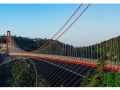 大跨度人行悬索桥结构设计关键技术