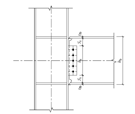 钢框架结果资料下载-钢框架梁柱栓焊混合连接计算方法的探讨