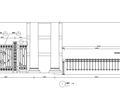 住宅小区铁艺门节点详图设计