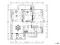 欧式风格三居室120㎡住宅装修施工图设计